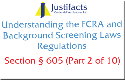 FCRA Section 605