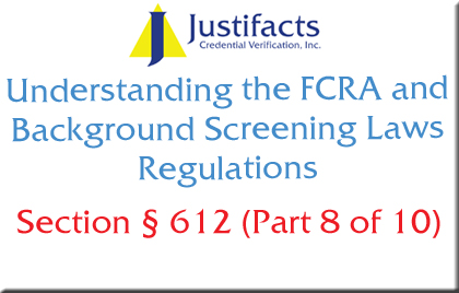 FCRA Section 612